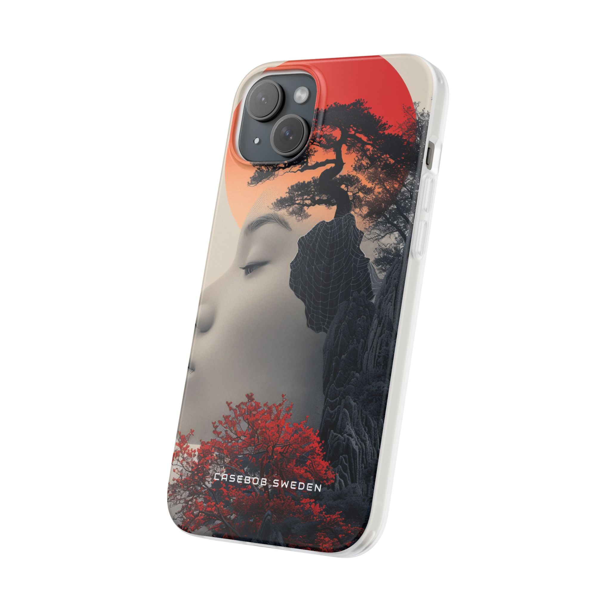 Surreal Zen Harmony iPhone 15 - Flexi Phone Case