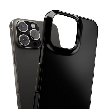 Black iPhone 16 - Slim Phone Case