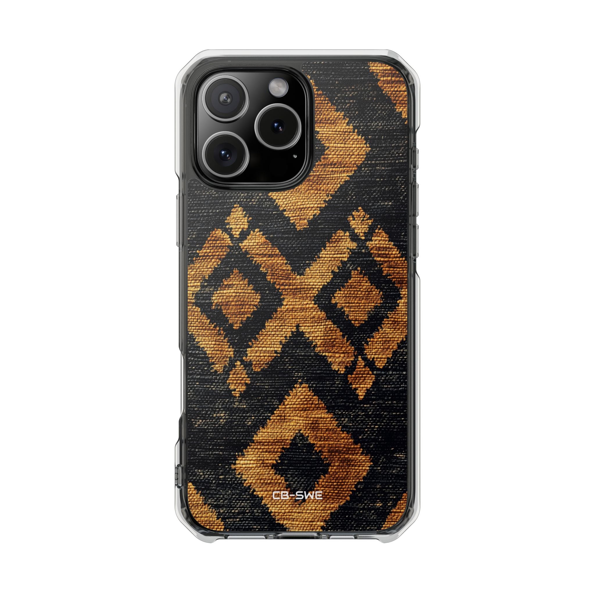 Diamond Shapes Intertwine iPhone Case - Impact