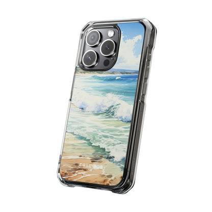 Foamy Wave Breeze iPhone 15 Pro Case - Impact