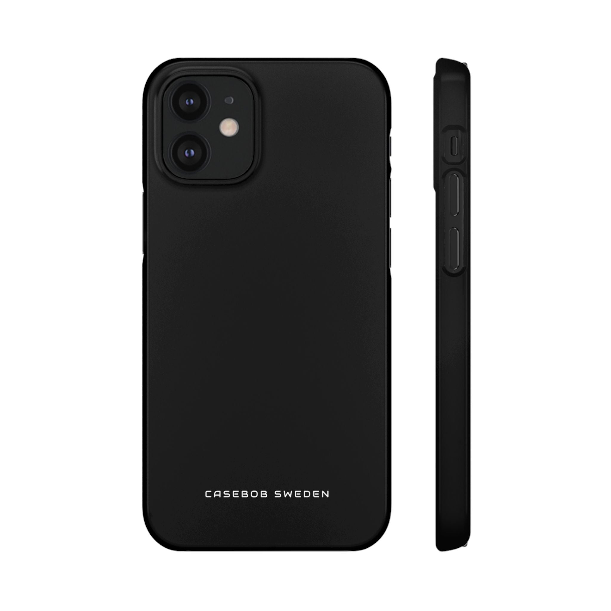 Black iPhone 12 - Slim Phone Case