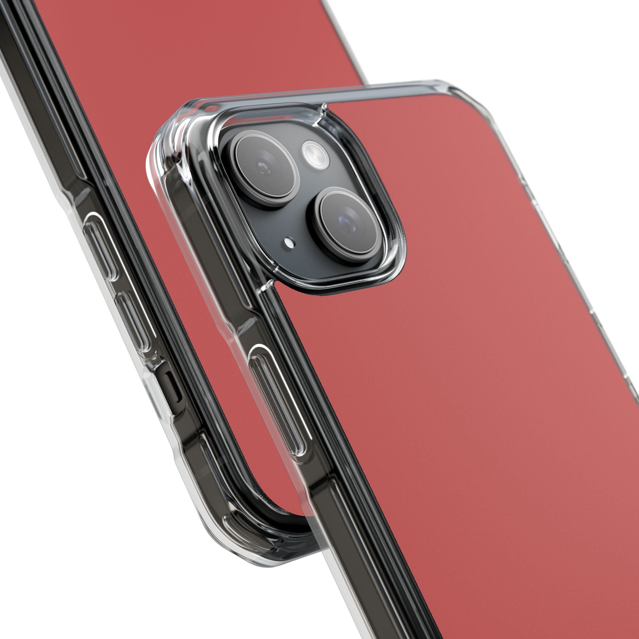 Indian Red - Clear Impact Case for iPhone