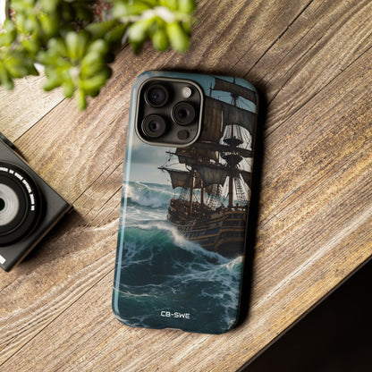 Ship Faces Waves - iPhone Case