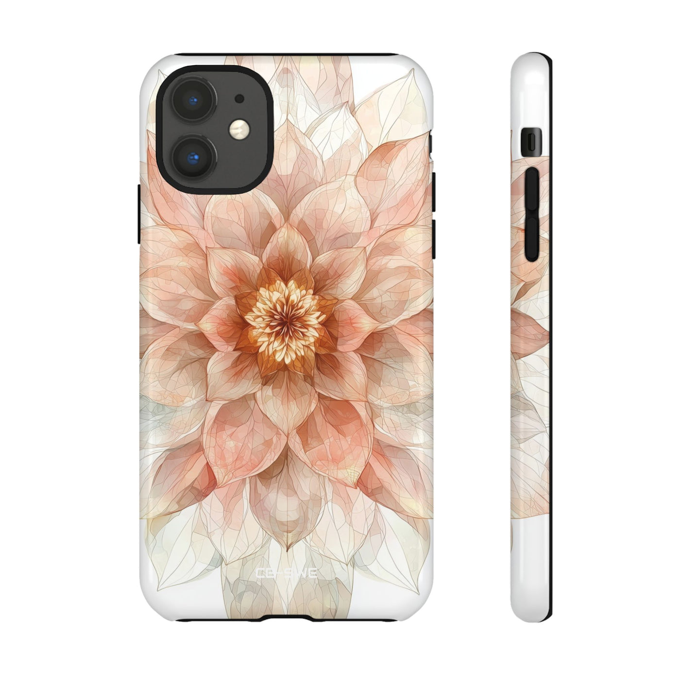 Delicate Petals Embrace - iPhone Case