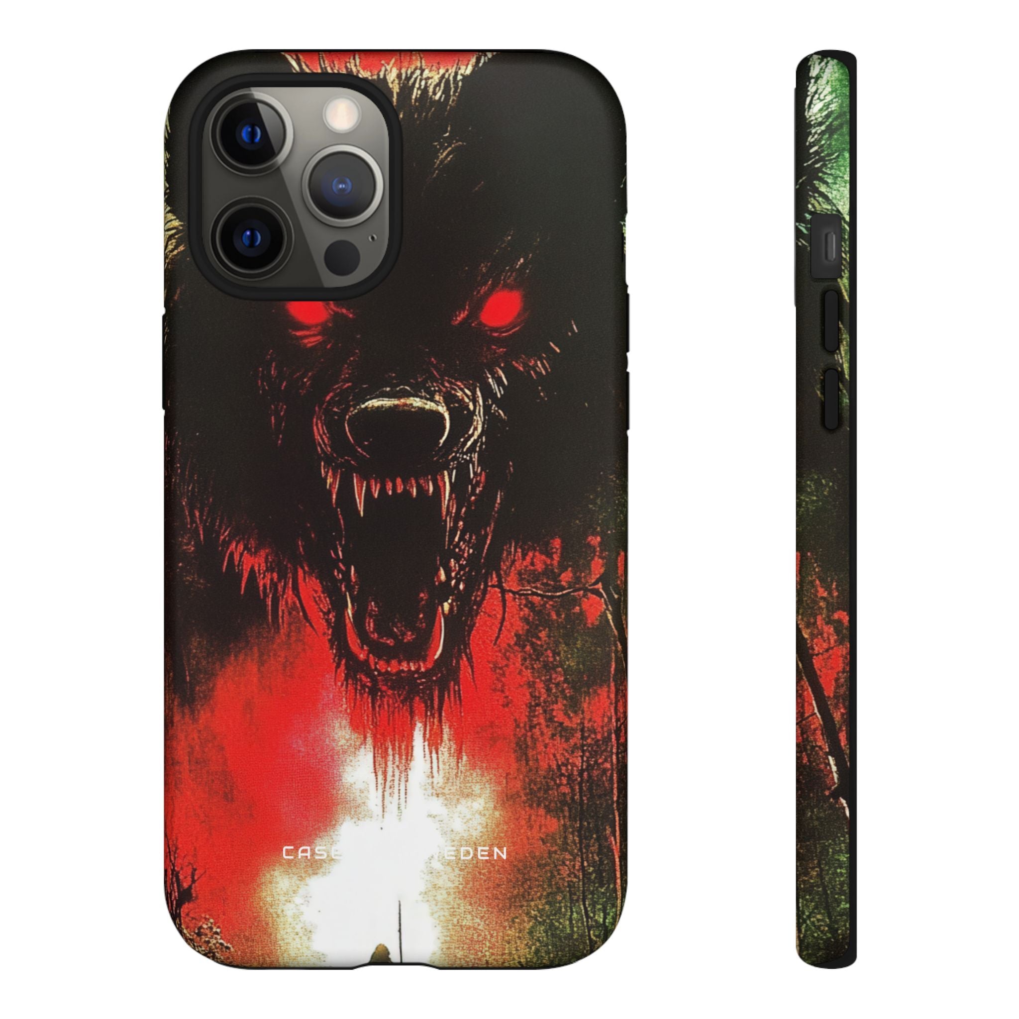 Bloodmoon Wolf's Lament iPhone 12 - Tough Phone Case