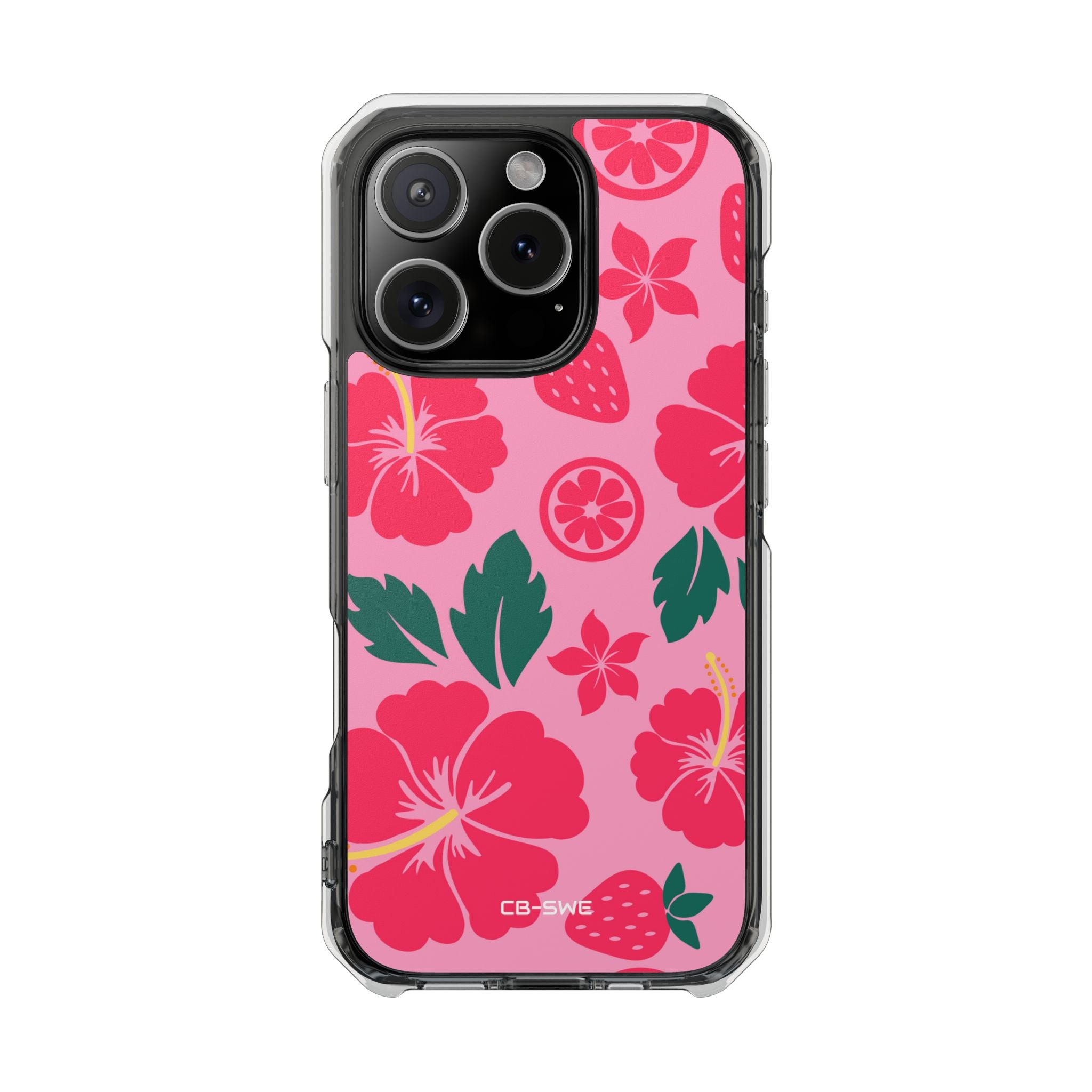 Tropical Hibiscus Harmony iPhone Case - Impact