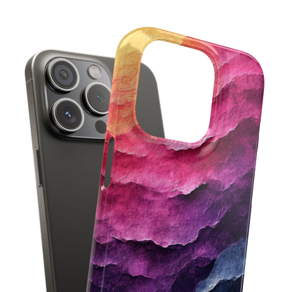 Color Wave - Slim iPhone 15 Phone Case