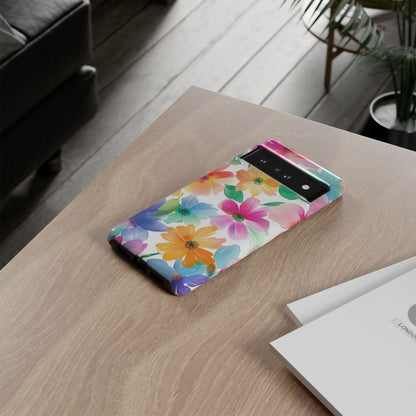 Vibrant Floral Impression - Google Pixel Case