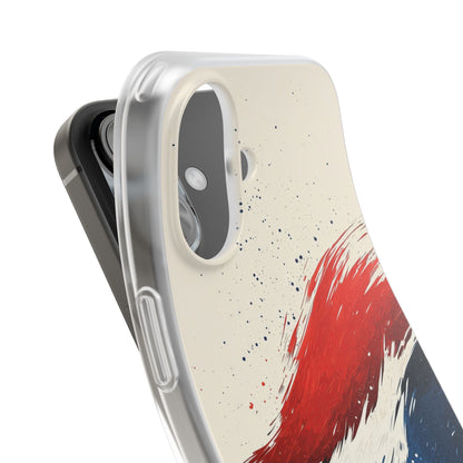 Red Surge iPhone 16 Case - Soft