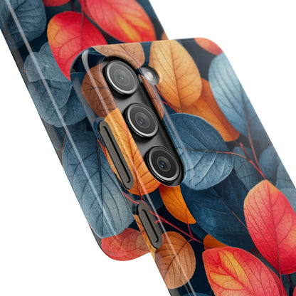 Vibrant Nature Leaves - Slim Samsung S23 Phone Case