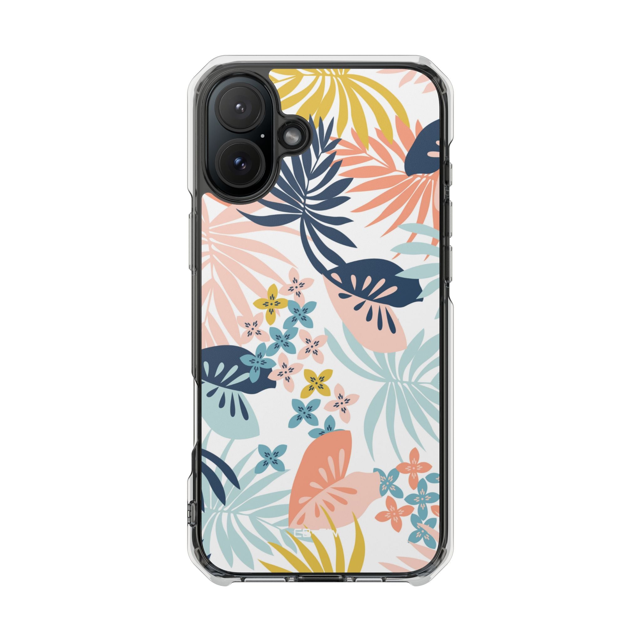 Tropical Foliage Blooms iPhone Case - Impact