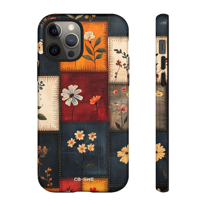 Floral Patches Bloom - iPhone Case