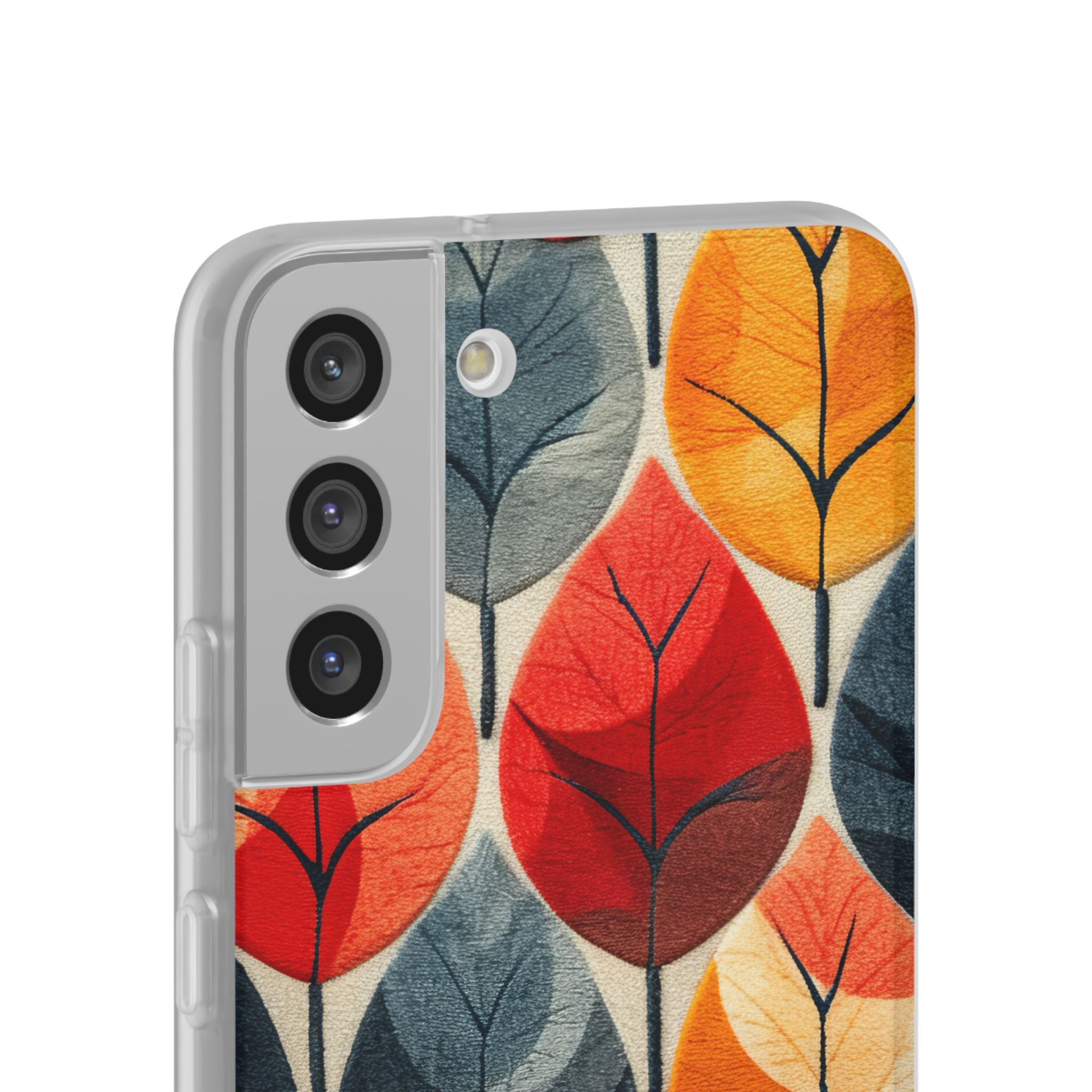 Autumn Leaf Design - Flexi Samsung S22 Phone Case