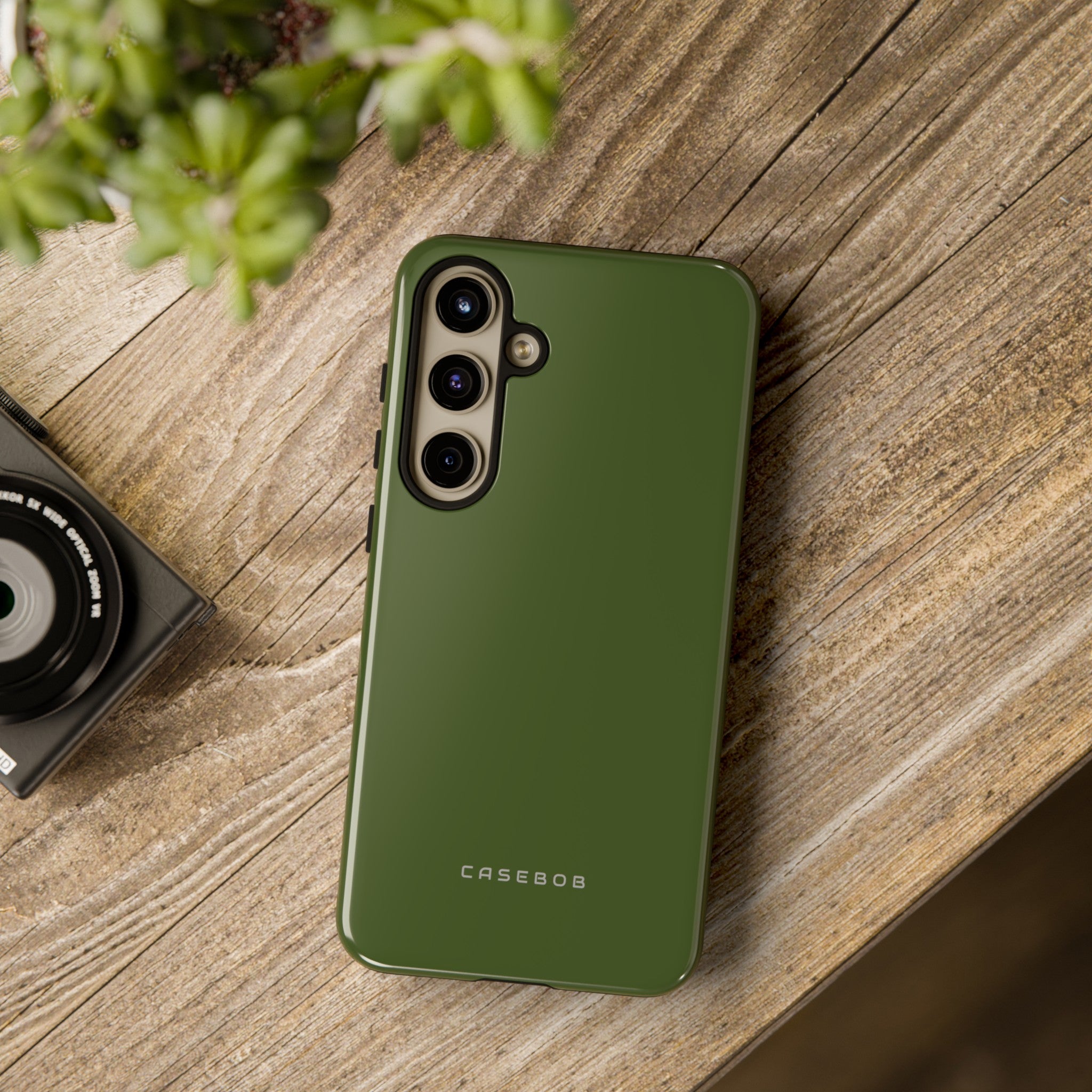 Dark Green Moss - Protective Phone Case