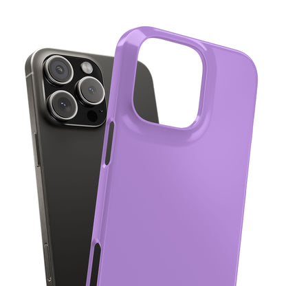 Bright Lavender - Slim iPhone 16 Phone Case