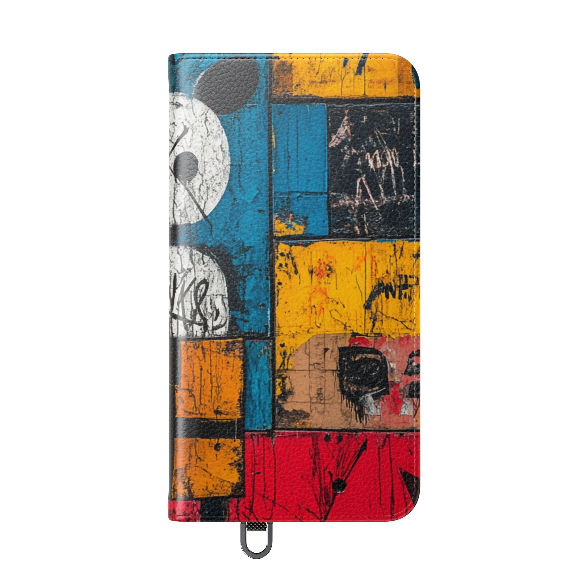 White Orb Graffiti - Samsung S24 Plus Case - Wallet