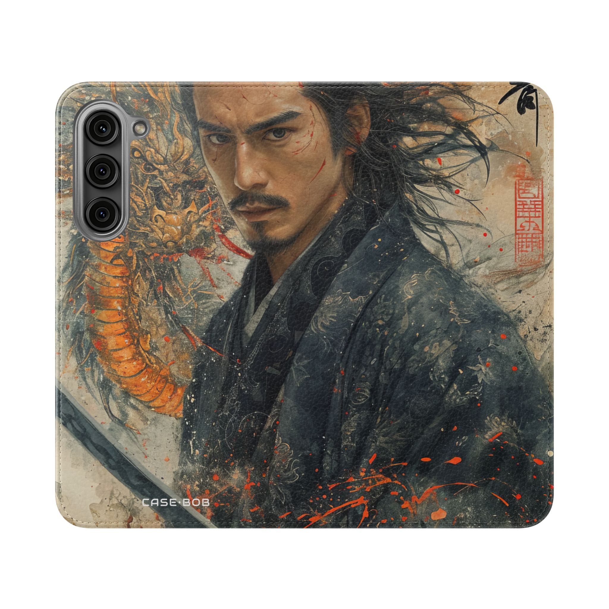 Samurai Fury - Samsung S23+ Kotelo - Lompakkokotelo