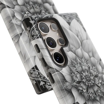 Cosmic Floral Mandala Samsung S24 - Tough