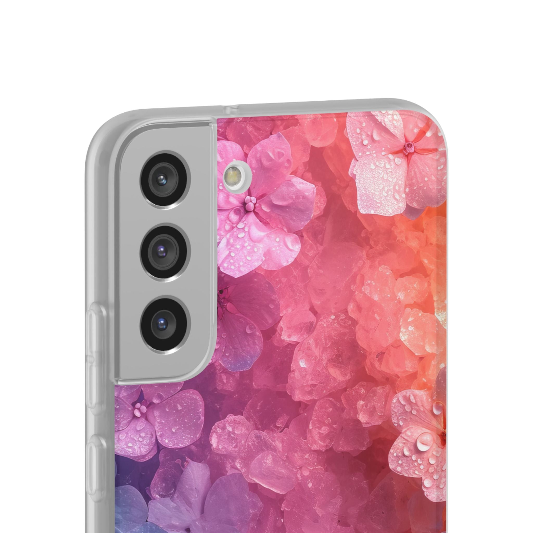 Floral Chill Blooms - Flexi Samsung S22 Phone Case