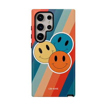 Retro Smiley Harmony - Samsung Case