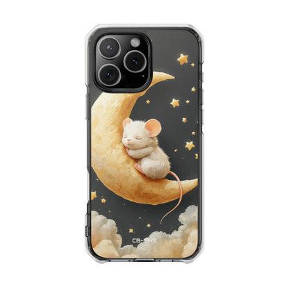 Moon Cradles Mouse iPhone Case - Impact