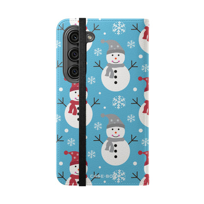 Snowman Glow - Samsung S23 Case - Wallet