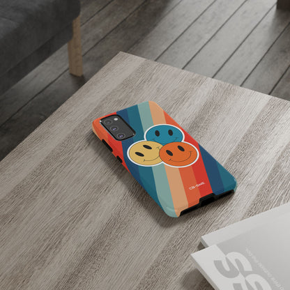 Retro Smiley Harmony - Samsung Case