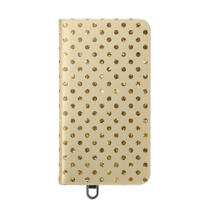 Golden Sparkle - Samsung S24 Case - Wallet