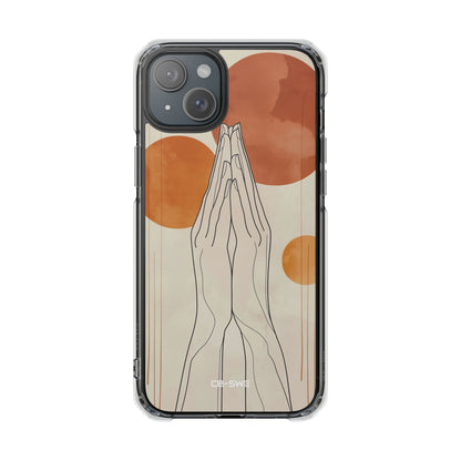 Prayers Encircle Hands iPhone Case - Impact