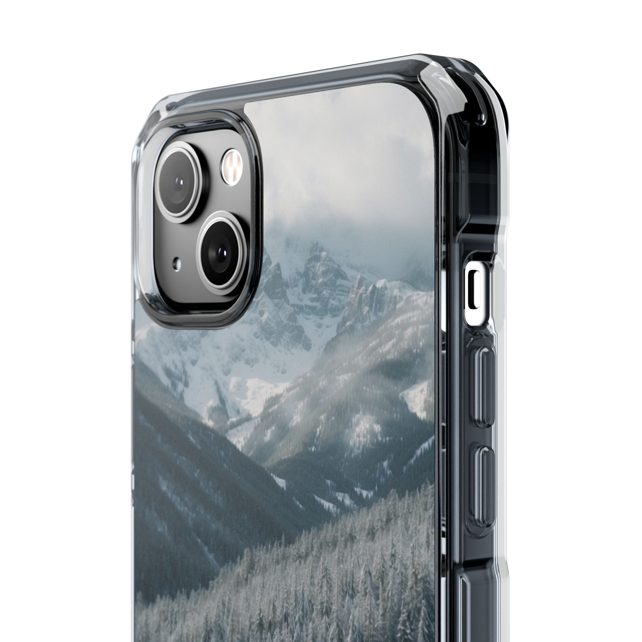 Snow Covers Peaks iPhone Case - Impact