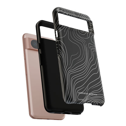 Contour Waveform Flow Google Pixel 8 - Tough Phone Case