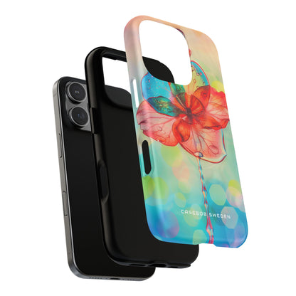 Ethereal Glass Flower iPhone 16 | Tough+ Phone Case