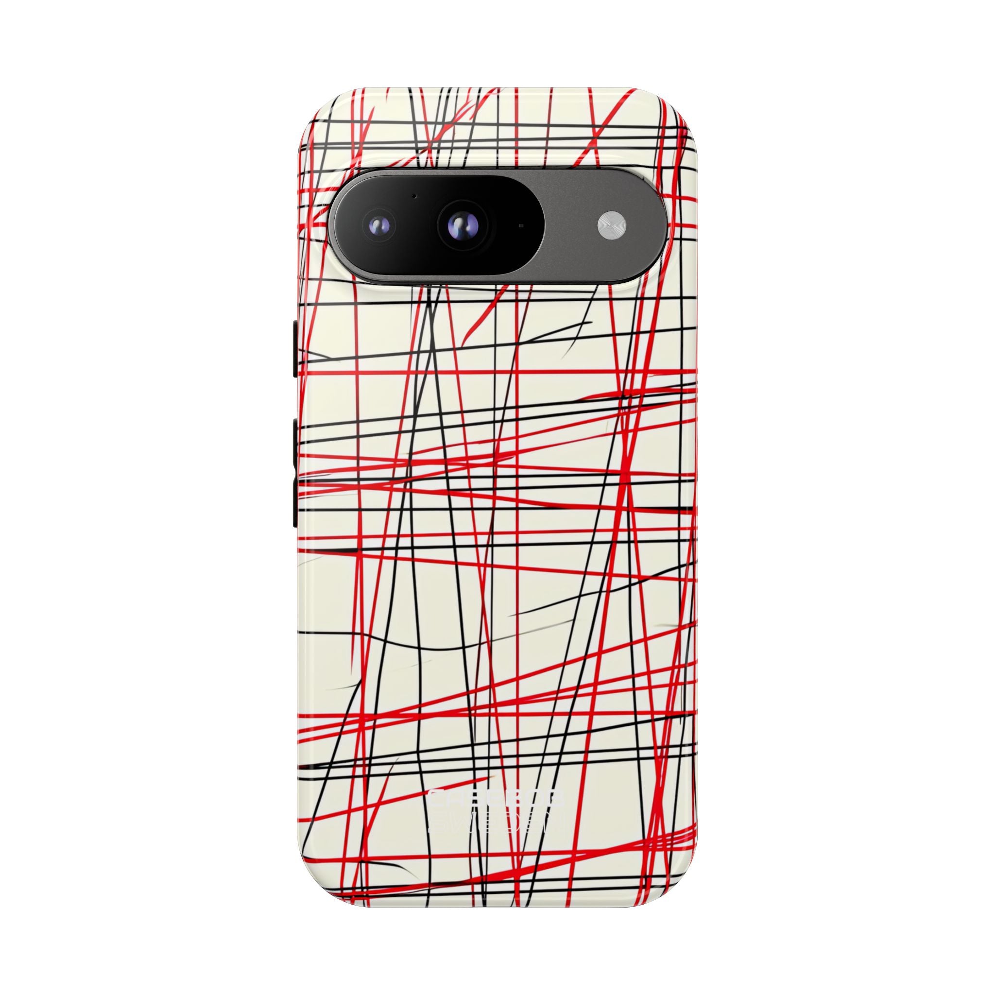 Crimson Wire Tangle Google Pixel 9 - Tough