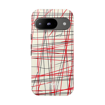 Crimson Wire Tangle Google Pixel 9 – Robust