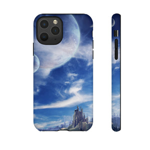 Landscape in fantasy planet 89 - Protective Phone Case