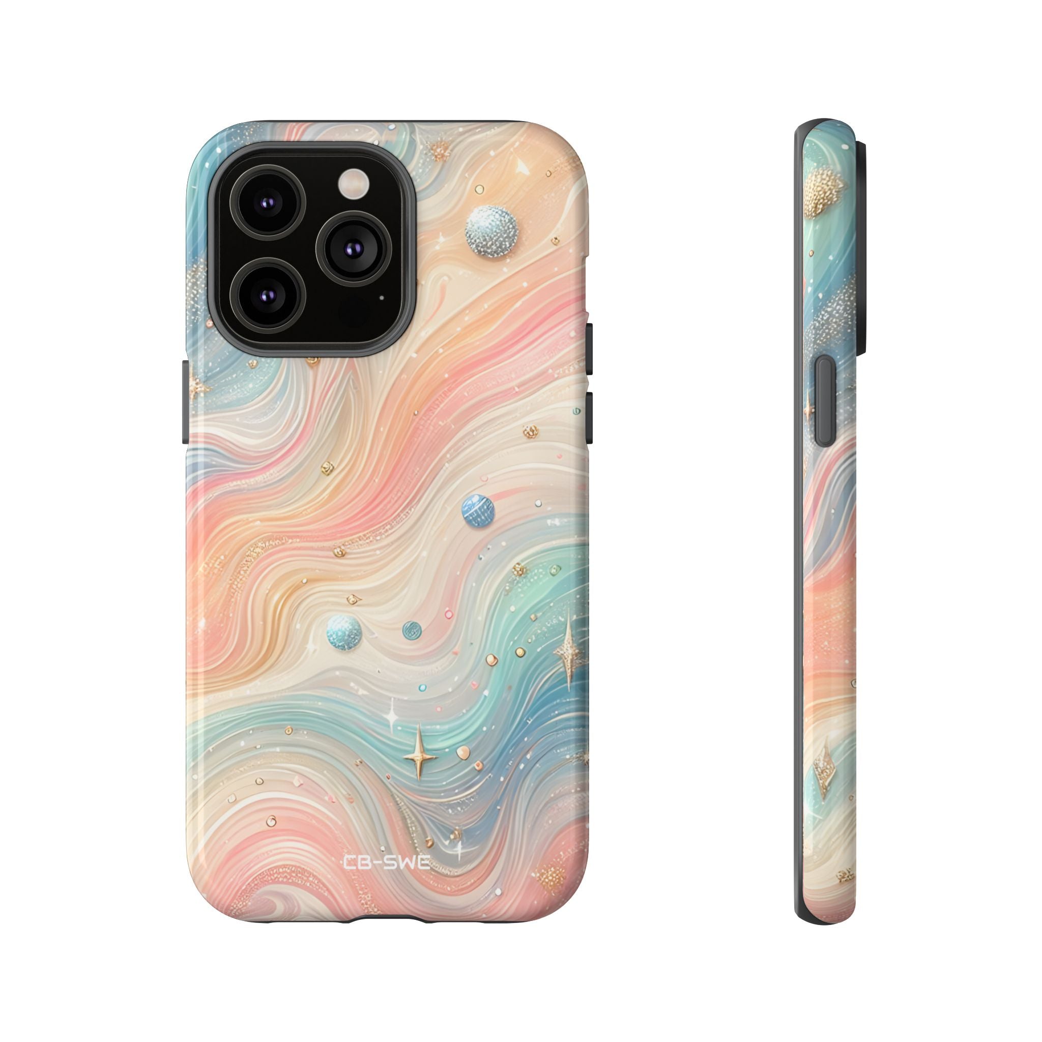 Celestial Waves Dance - iPhone Case