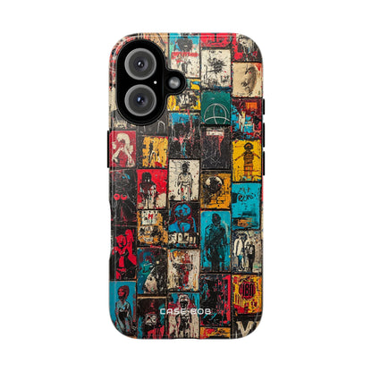 Figured Grid iPhone 16 Plus Case - Tough