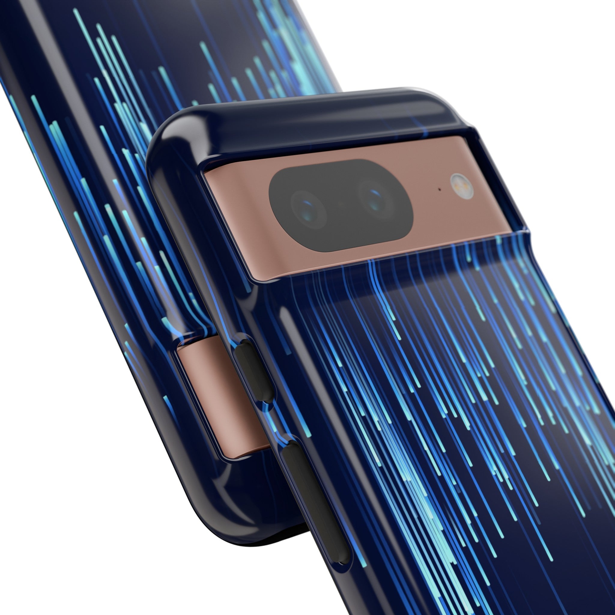 Blue Matrix - Protective Phone Case