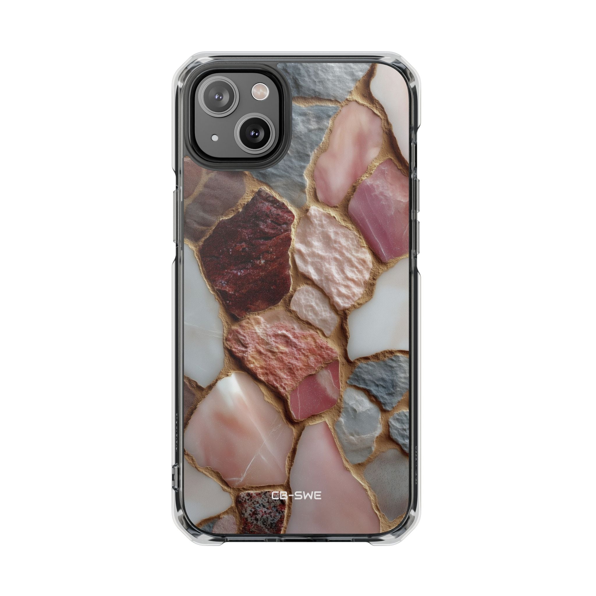 Textured Stones Dance iPhone Case - Impact