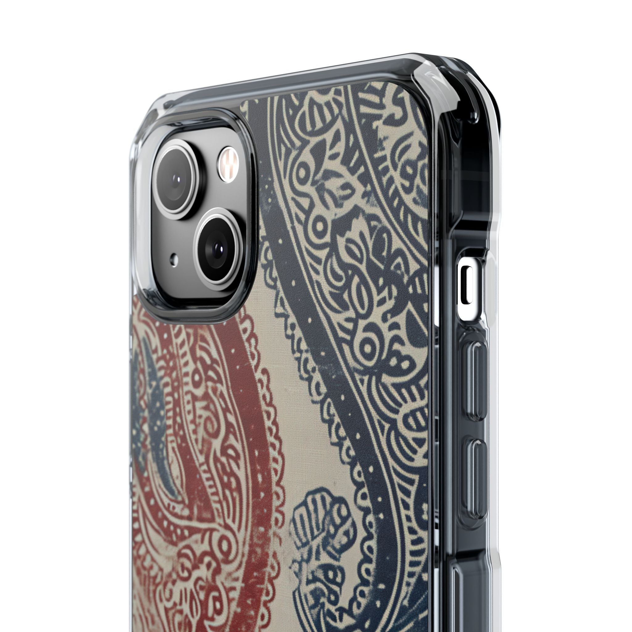Ornate Paisley Swirl iPhone 14 - Impact Clear+