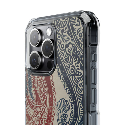 Ornate Paisley Swirl iPhone 15 - Impact Clear+