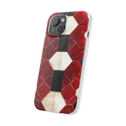 Gothic Hexagon Symmetry iPhone 15 - Flexi Phone Case