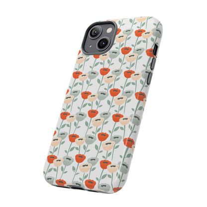 Minimalist Floral Elegance - iPhone Case