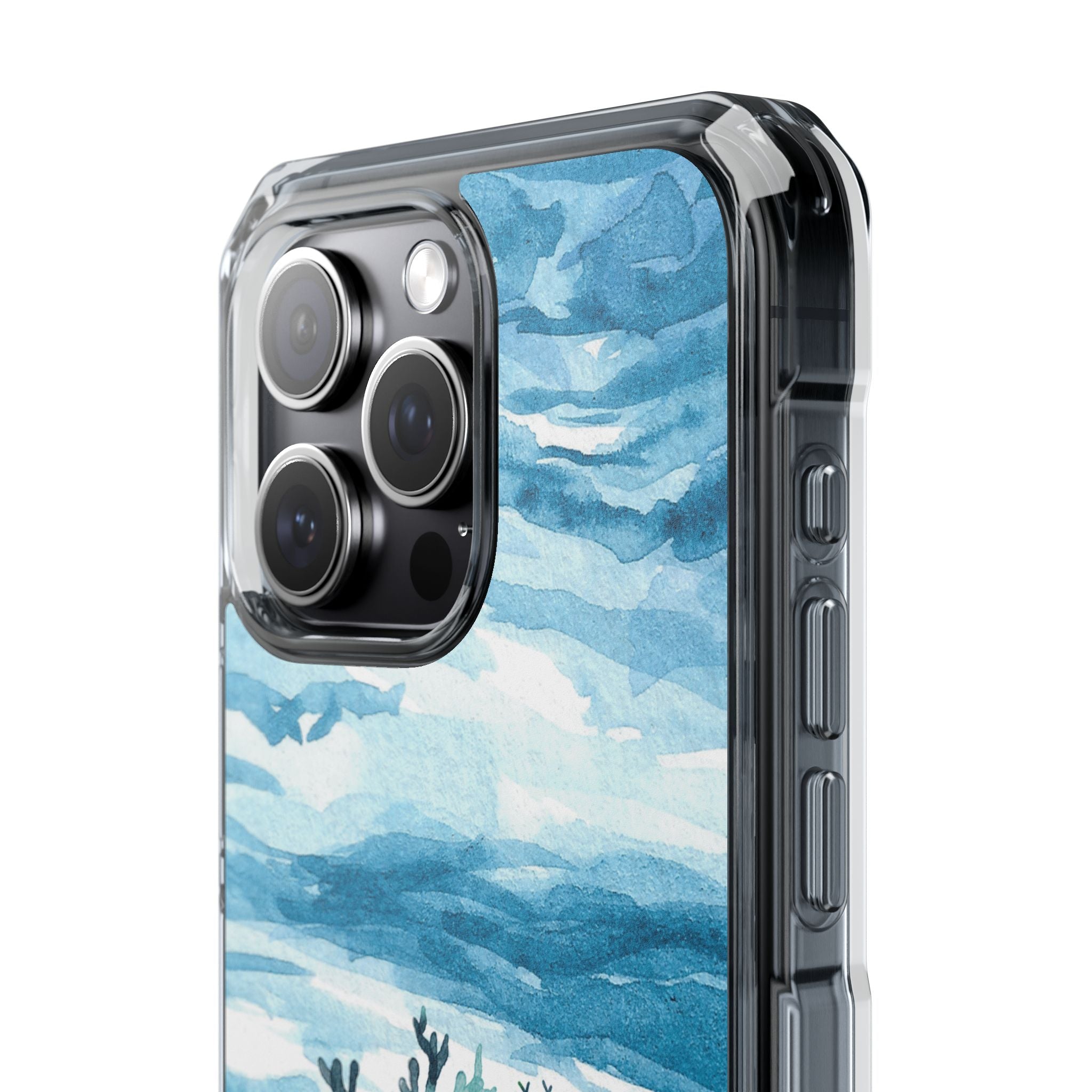 Aquatic Life Watercolors iPhone Case - Impact