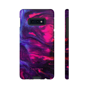 Deep Purple Ink Art - Protective Phone Case