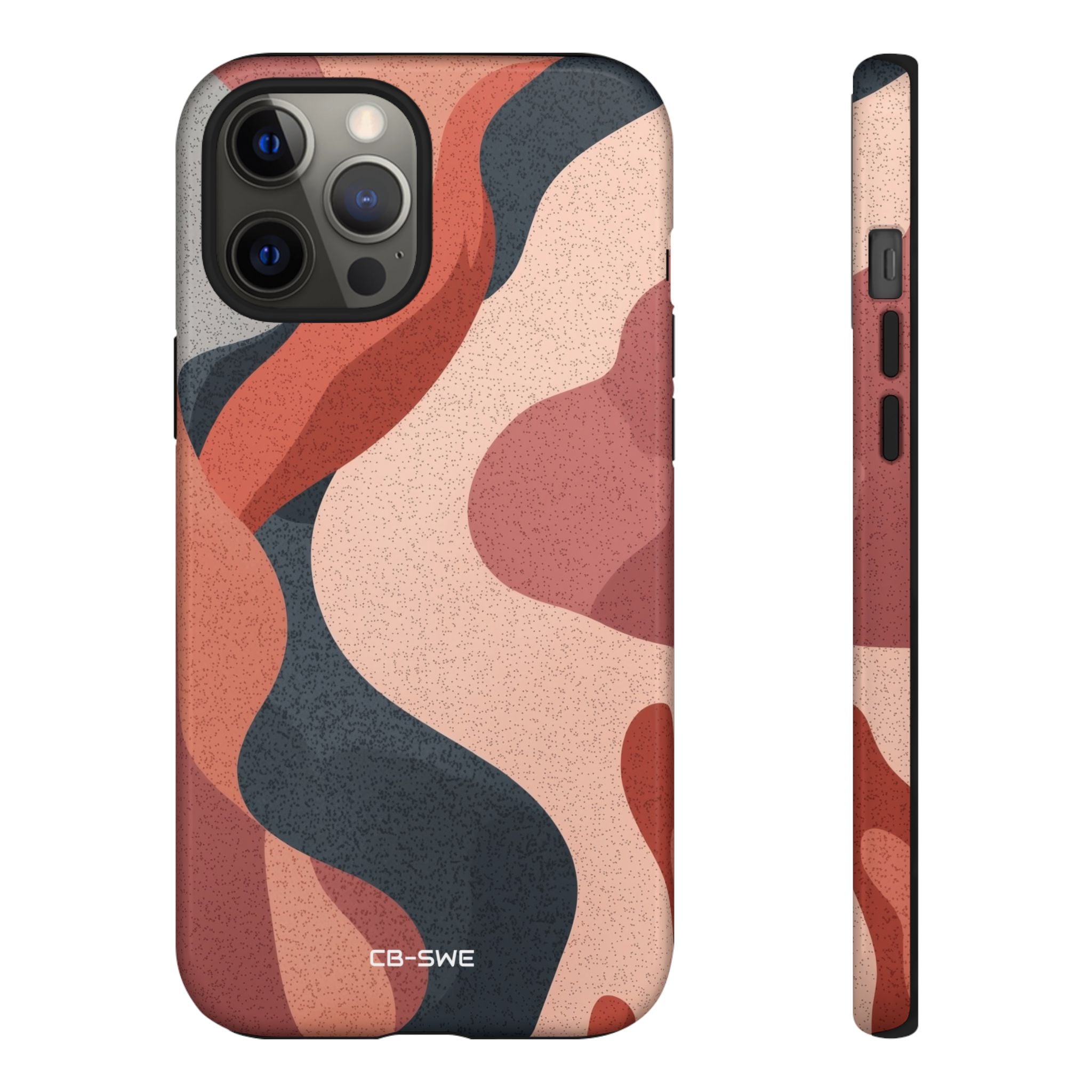 Flowing Earth Tones - iPhone Case