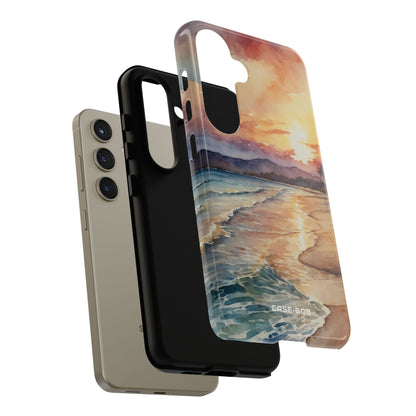 Sunset Reflection Samsung S24 Case - Tough