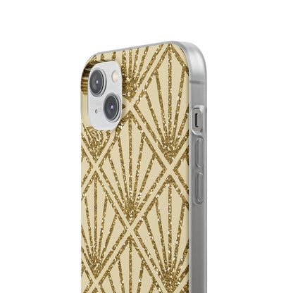 Gold Diamond Radiance iPhone 14 Plus Case - Soft