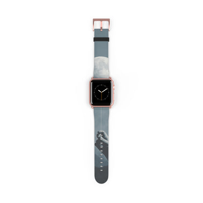 Moon Balloon Blue - Watch Band