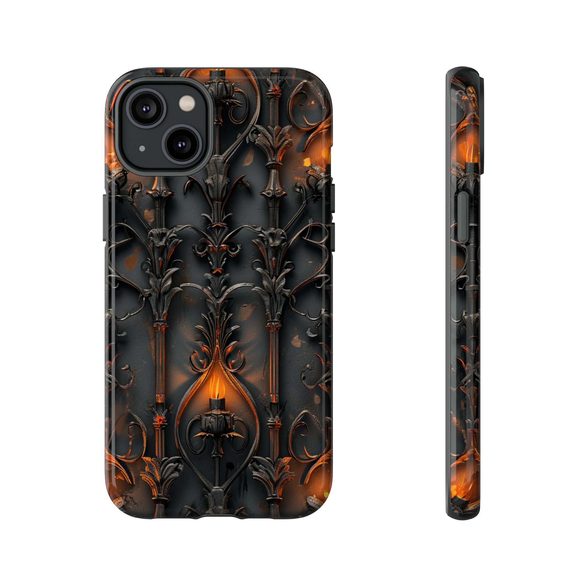 Ornate Ironwork Gothic - Protective Phone Case